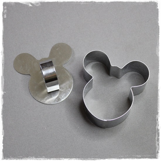 Mickey Mouse Cookie Cutter / Mousse Mould