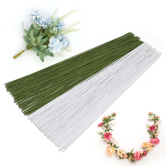 White Covered wire #20 for Cake Decorating