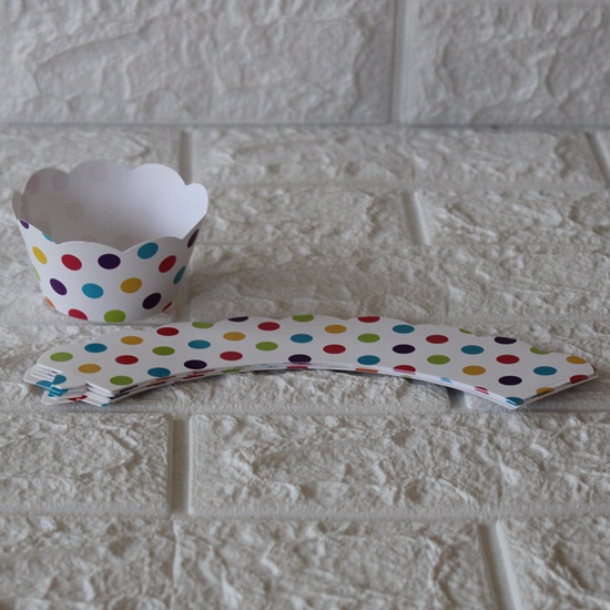 Cupcake Wrappers – Polka Dots