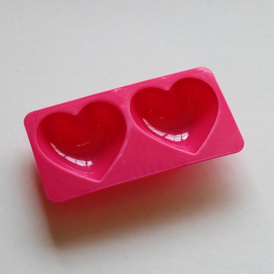 Double Heart Plastic Mould
