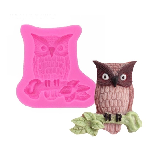 Owl on a Branch Mould