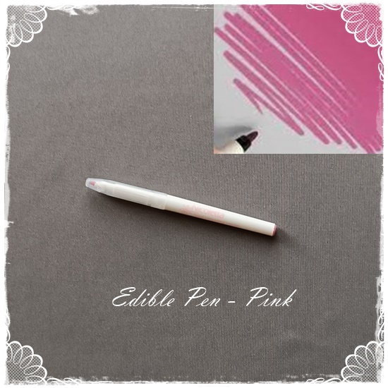 Edible Pen – Pink