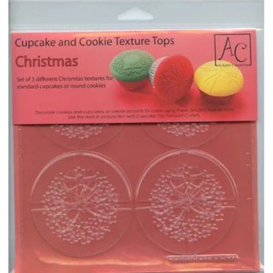 Cupcake and Cookie Texture Tops – Christmas