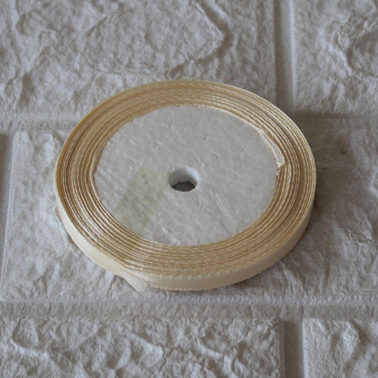 Satin Ribbon – Cream