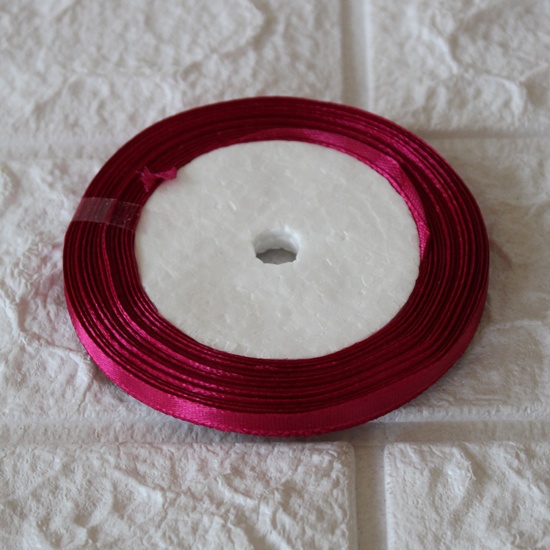 Satin Ribbon – Wine Red
