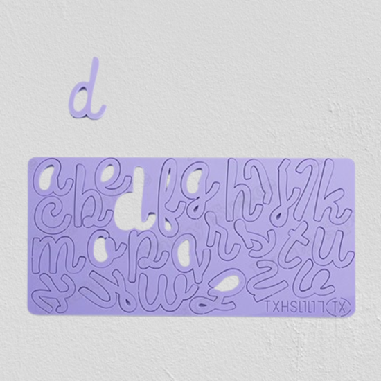 DIY Alphabet Stamp