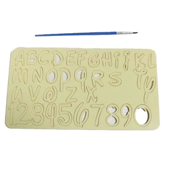 DIY Alphabet Stamp