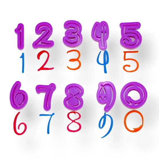 Disney Numbers Cutters