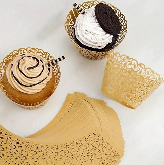 Lace Cupcake Wrappers