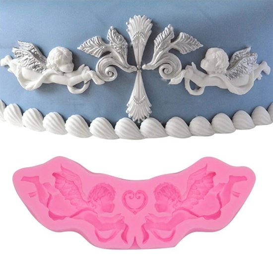 Angel Border Silicone Mould
