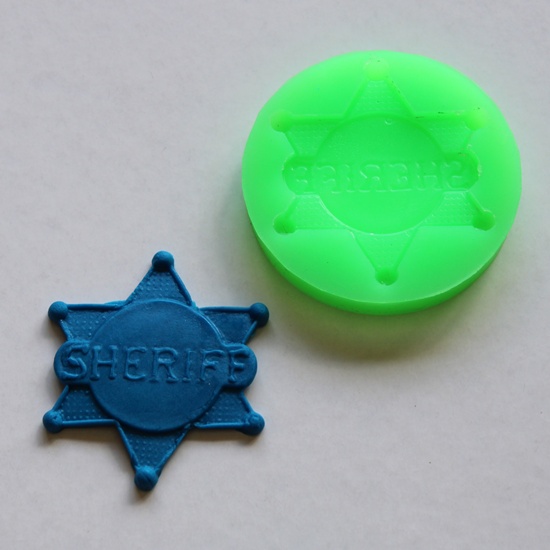 Sheriff Badge Mould
