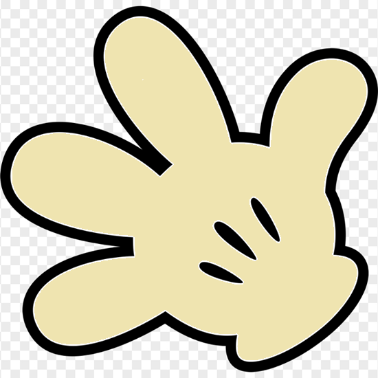 Mickey Hand Cookie Cutter