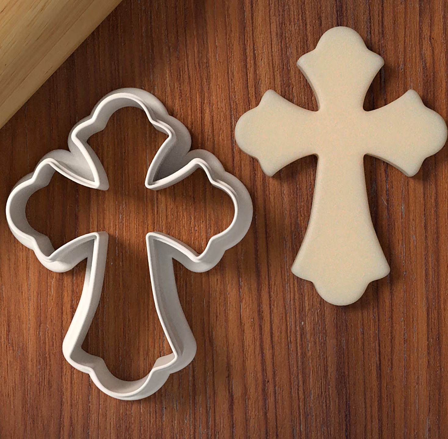 Fancy Cross Cookie Cutter