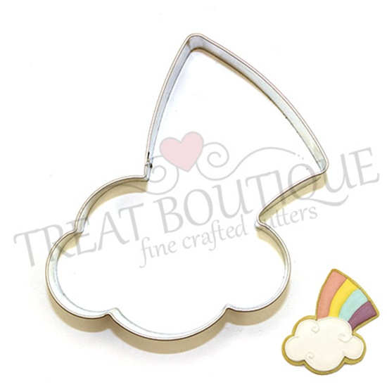 Cloud and Rainbow Cookie Cutter