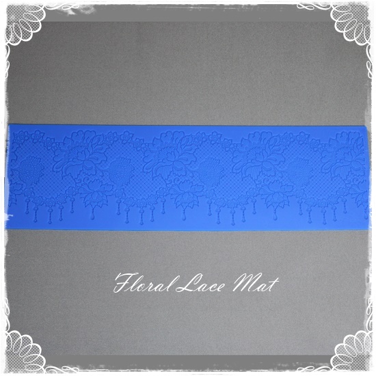 Floral Lace Mat – Silicone