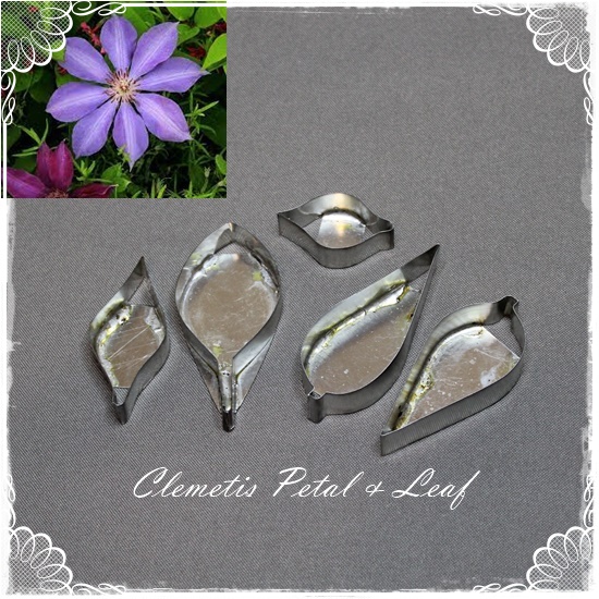 Clematis Flower and Leaf Cutter