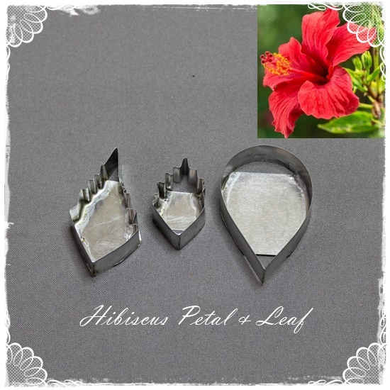 Hibiscus Petal & Leaf Cutter