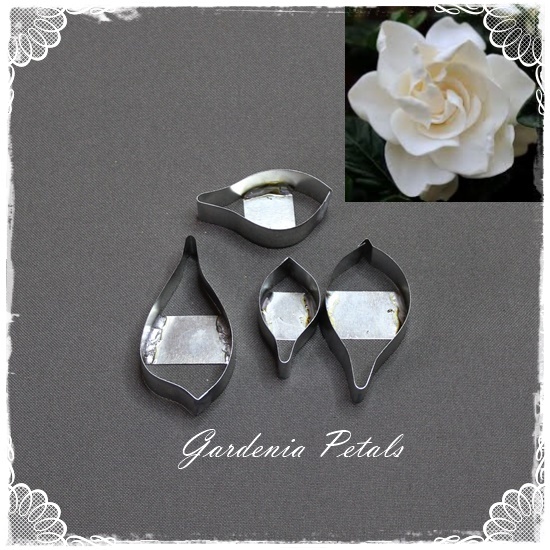 Gardenia Petals Flower Cutters