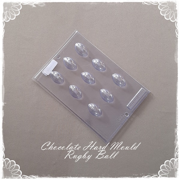 Rugby Ball Chocolate Mould