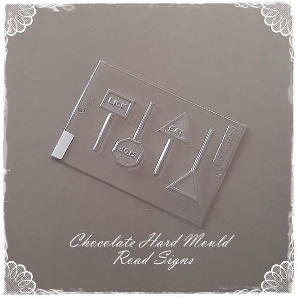 Road Signs Chocolate Mould
