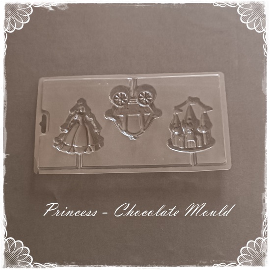 Princess Chocolate Lollipop Mould