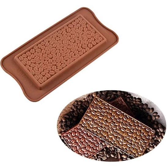 Chocolate Silicone Mould – Coffee Beans