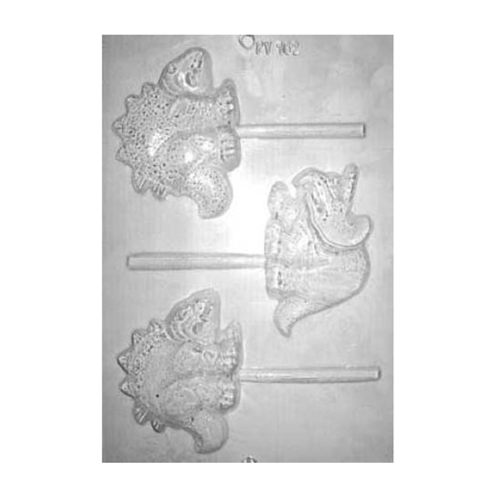 Dinosaur Lollipop Chocolate Mould
