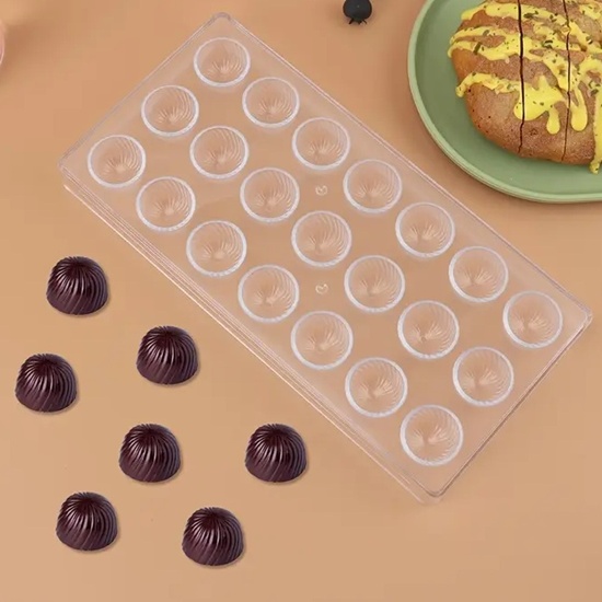 Chocolate Mould – Threaded Shape