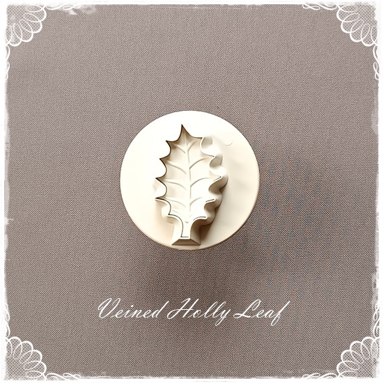 PME – Veined Holly Leaf Plunger Cutter