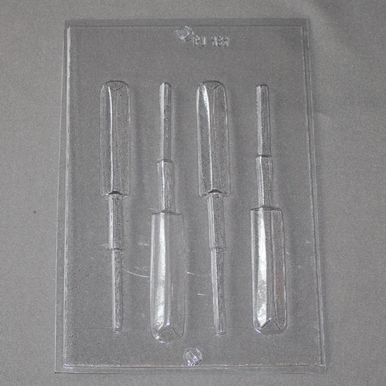 Chocolate Lollipop Mould – Cricket Bat