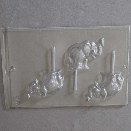 Chocolate Mould – Elephant Lollipop
