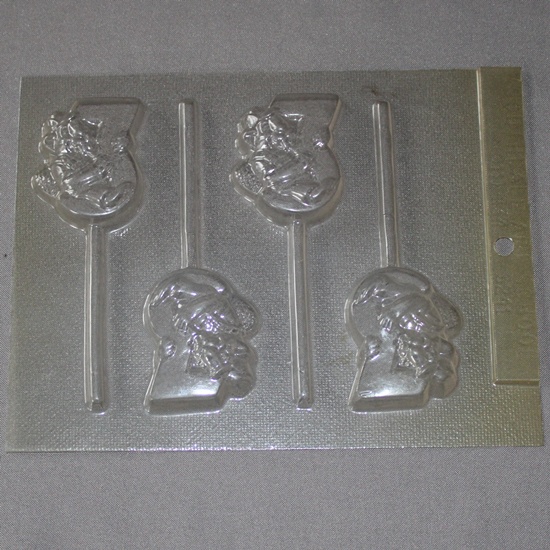 Chocolate Mould – No3 with Beaver Lollipop