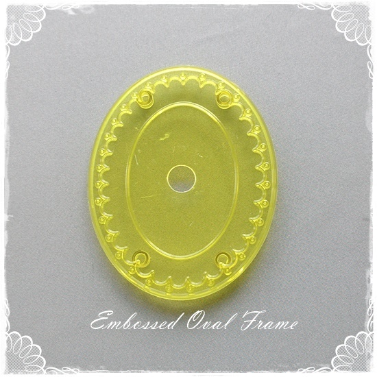Embossed Oval Frame – Jem