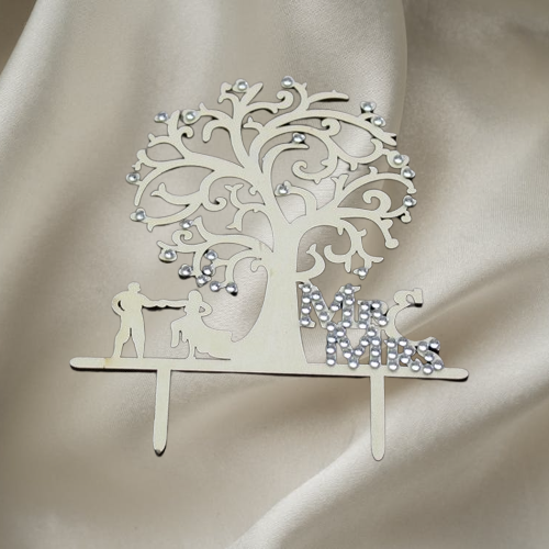 Mr&Mrs – Tree Monogram