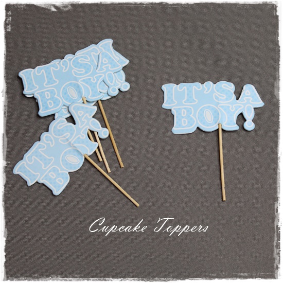 It’s a Boy – Cupcake Topper