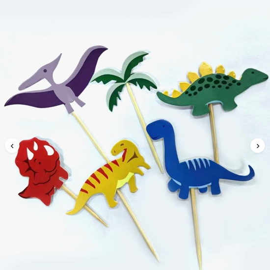 Dinosaur Cupcake Toppers