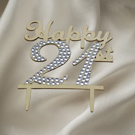 Happy 21st Monogram