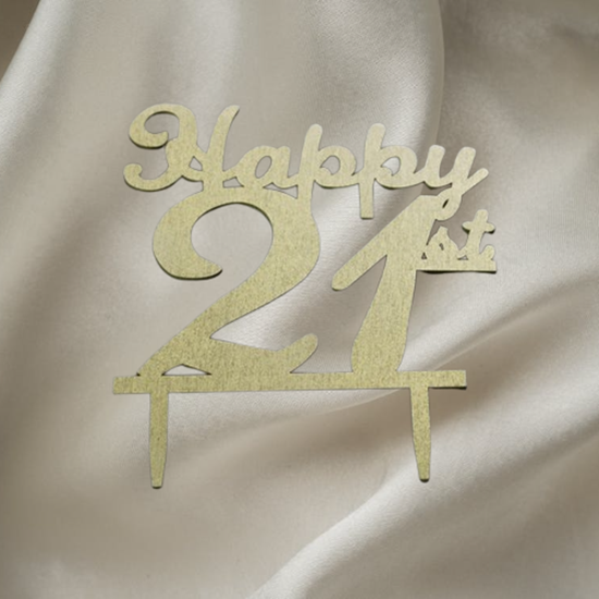 Happy 21st Monogram