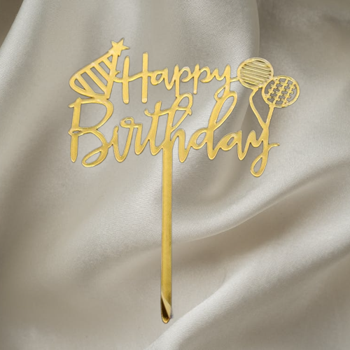 Happy Birthday Cake Topper