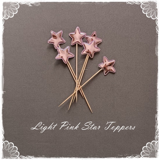 Star Topper -Light Pink