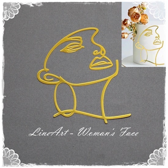 Line Art – Woman’s Face