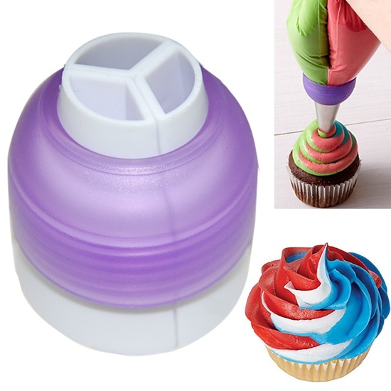 Tri Coupler for Cake Decorating