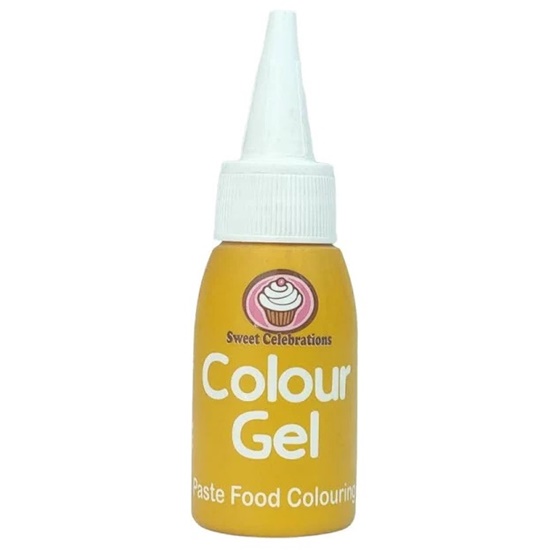 Sweet Celebrations Gel Colour – Gold