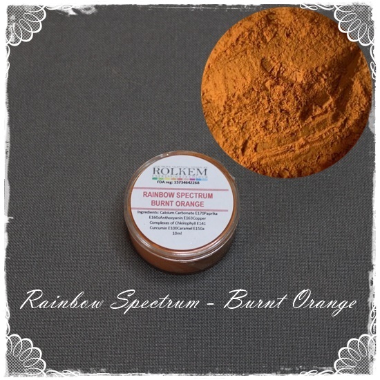 Rainbow Spectrum – Burnt Orange Powder