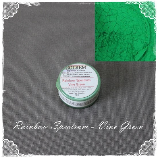 Rainbow Spectrum Vine Green Powder