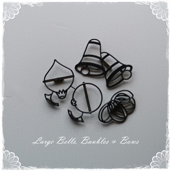 Large Bells, Baubles & Bows – Patchwork Cutters