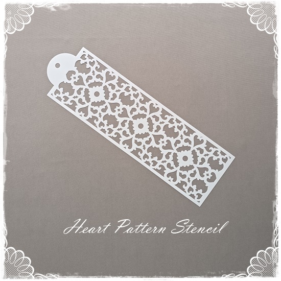 Heart Pattern Stencil