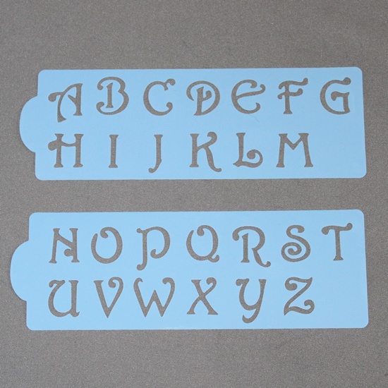 Alphabet stencil