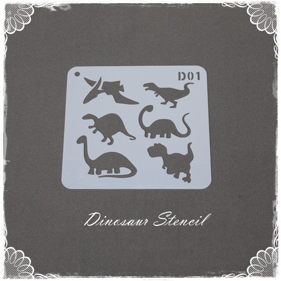 Dinosaur Stencil