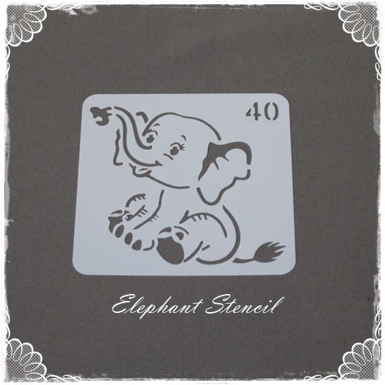 Elephant Stencil
